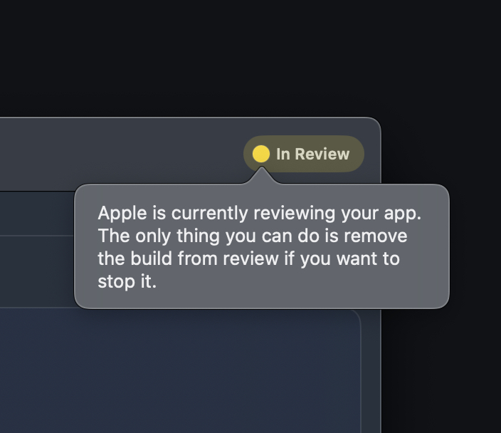 Easy to read App States & Direct Submit